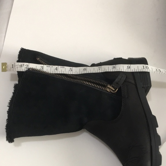 SOREL Emelie WP Black Boots Size 7 - Picture 13 of 15